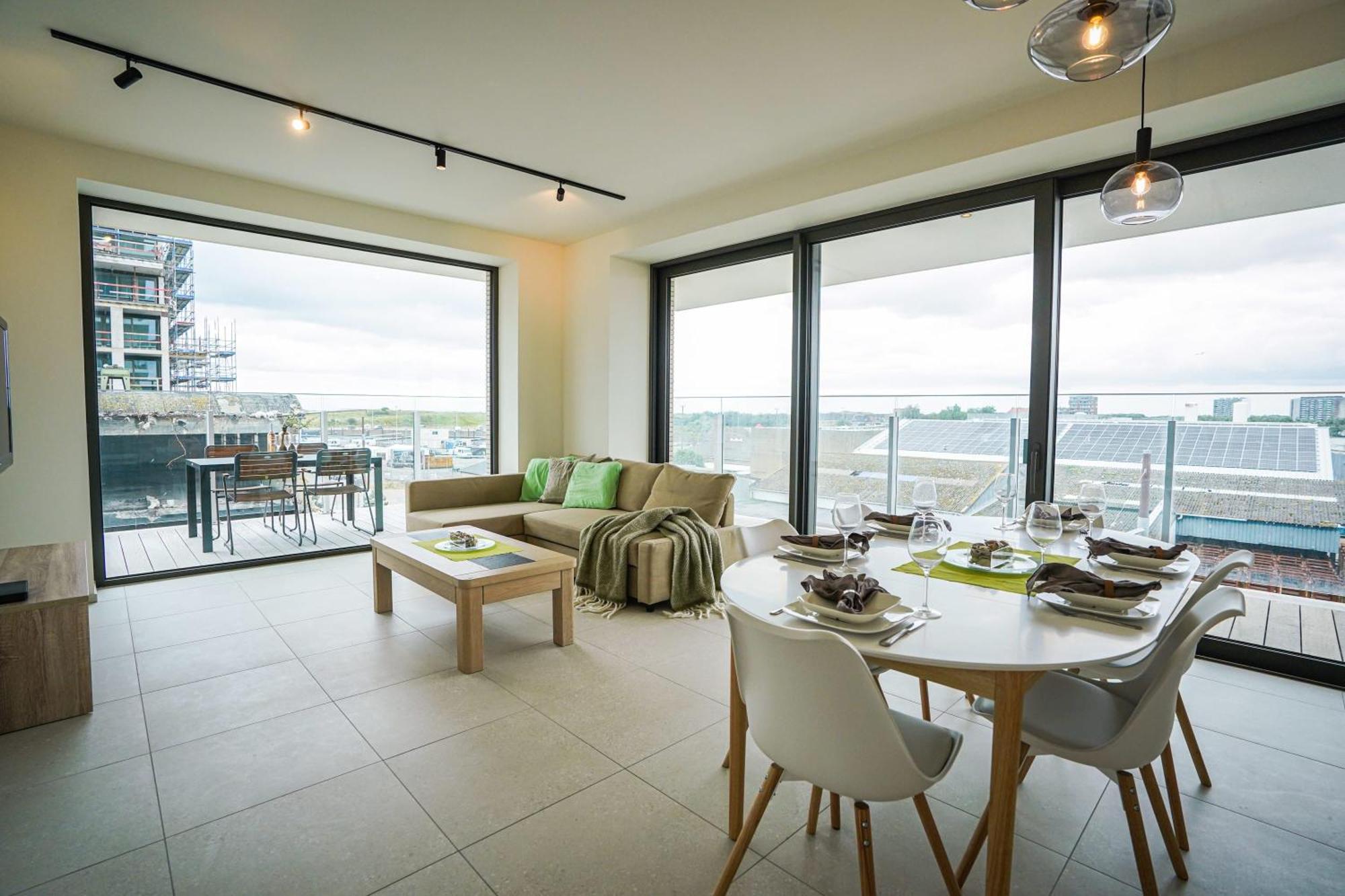 Huswell - Beautiful Apartment With Communal Pool And Gym Ostende Exterior foto